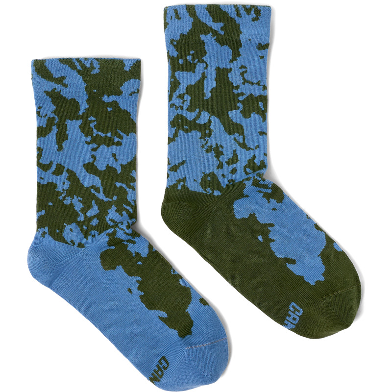 Shop Camper Unisex Socks In Blue,green