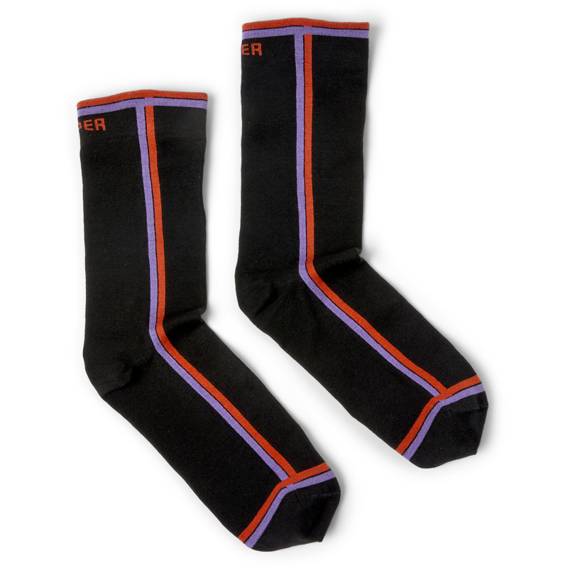 Camper Unisex Socks In Black