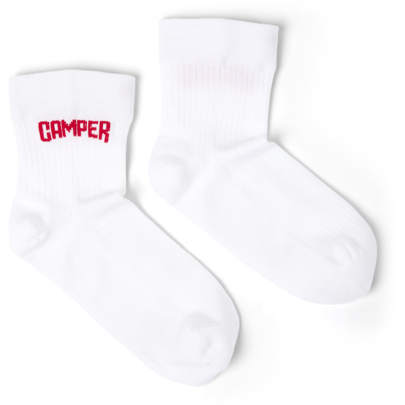 Camper Unisex Socks In White