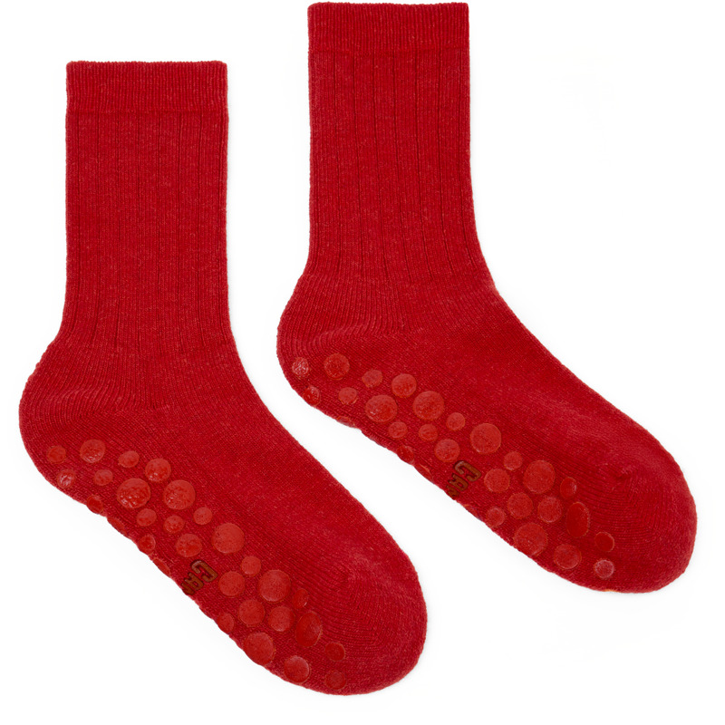 CAMPER Camper Socks by Martí Guixé - Unisex Calcetines - Rojo, talla L, Textil