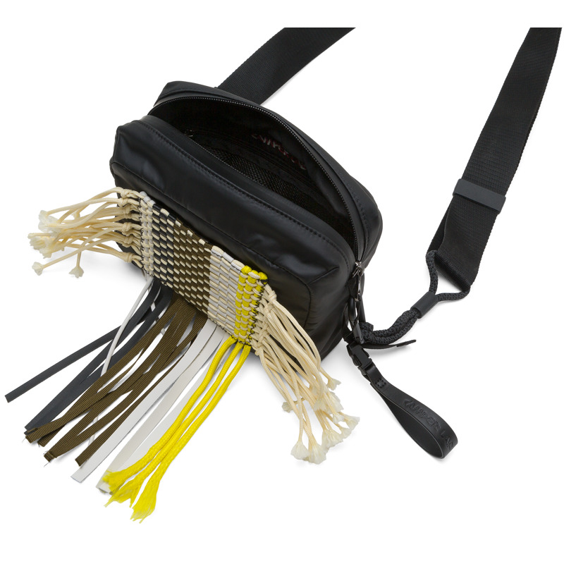 Camper Aycaramba - Crossbody & Waist Bags For Unisex - Black, Size , Cotton Fabric