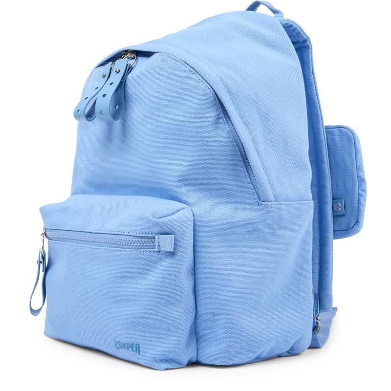 Camper Ado - Backpacks Para Unisex - Azul, Talla , Textil/Piel Lisa