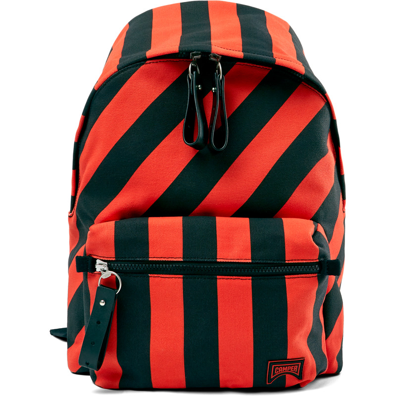 CAMPER Ado - Unisex Taschen & Brieftaschen - Schwarz,Rot, Größe , Textile