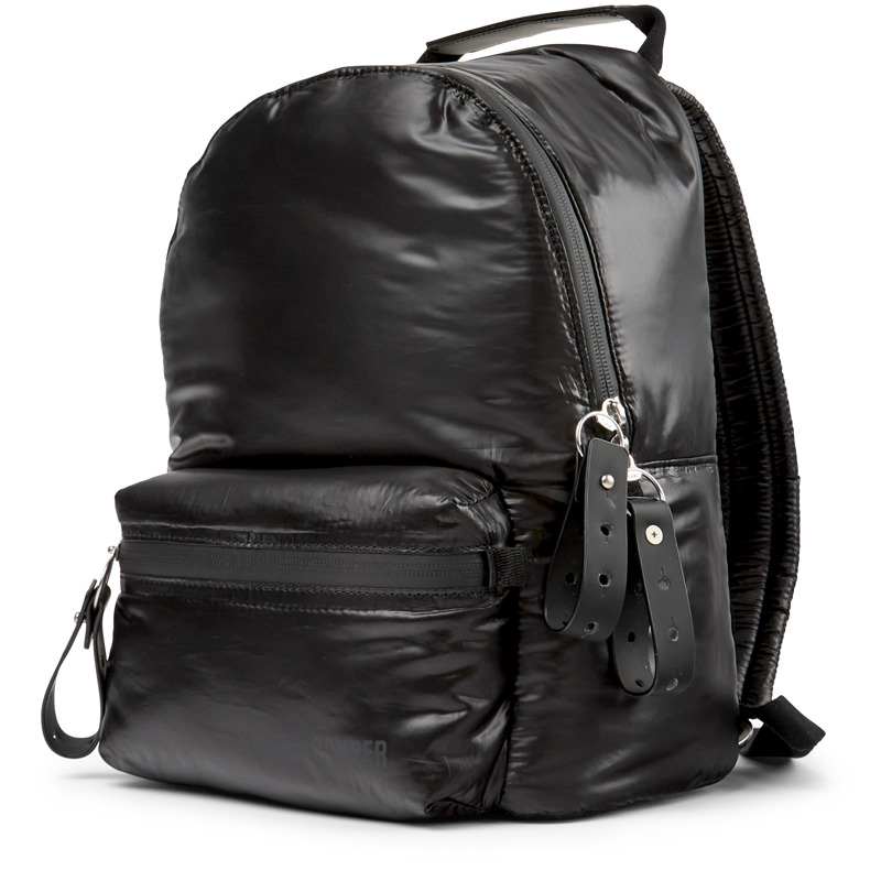 Camper Ado - Backpacks Para Unisex - Negro, Talla , Textil/Piel Lisa