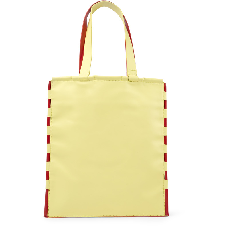 CAMPER Tie Bags - Unisex Shoulder Bags - Rouge, Taille , Cuir Lisse