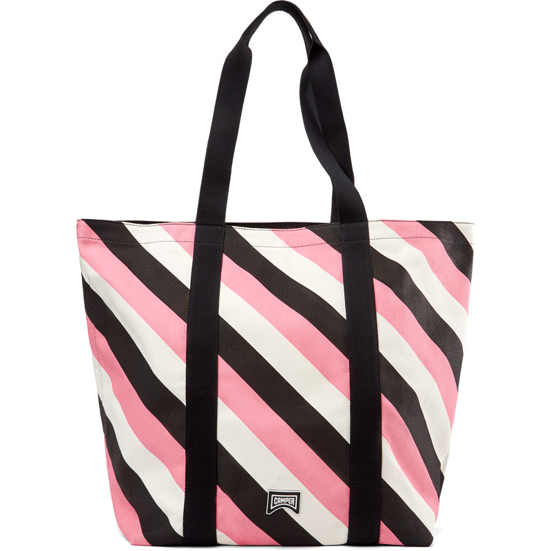 Camper Ado - Bags & Wallets For Unisex - Black, Pink, White, Size , Cotton Fabric