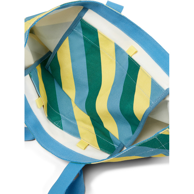 CAMPER Ado - Unisex Τσάντες & πορτοφόλια - Κίτρινο,Μπλε,Πράσινο, Μέγεθος , Cotton Fabric