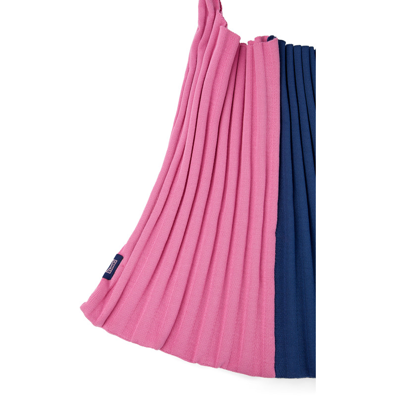 CAMPER Knit TENCEL® - Unisex Borse E Portafogli - Rosa,Blu, Taglia , Tessuto In Cotone