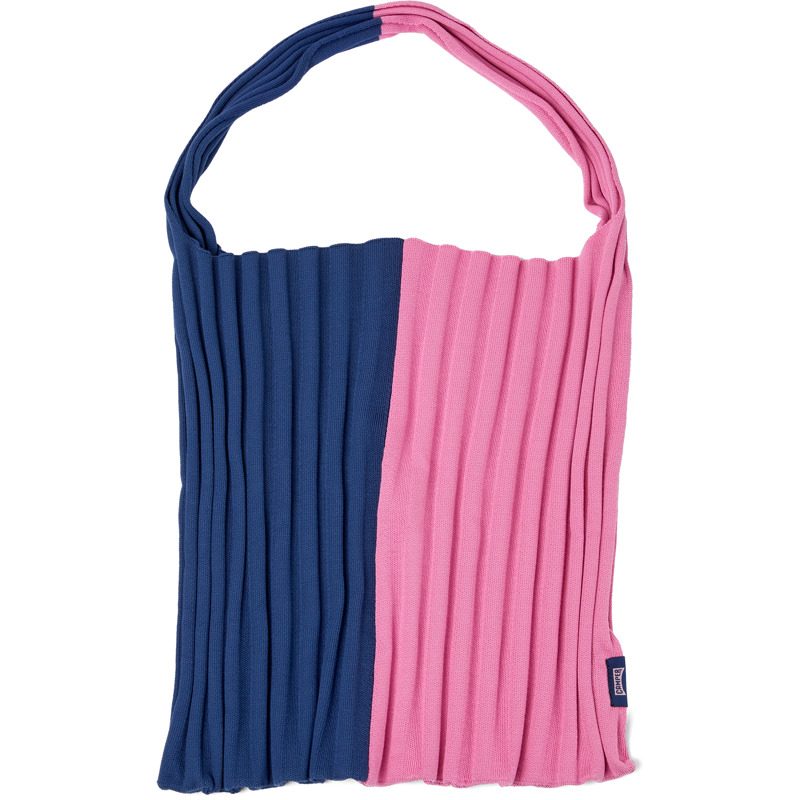 CAMPER Knit TENCEL® - Unisex Borse E Portafogli - Rosa,Blu, Taglia , Tessuto In Cotone
