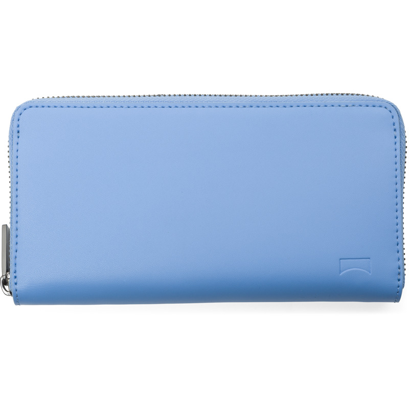 CAMPER Mosa - Unisex Wallets - Blue, Size , Smooth Leather