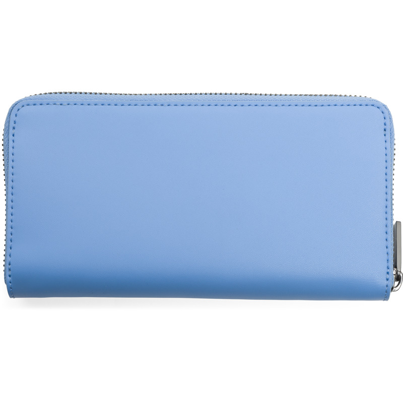 Camper Mosa - Wallets For Unisex - Blue, Size , Smooth Leather
