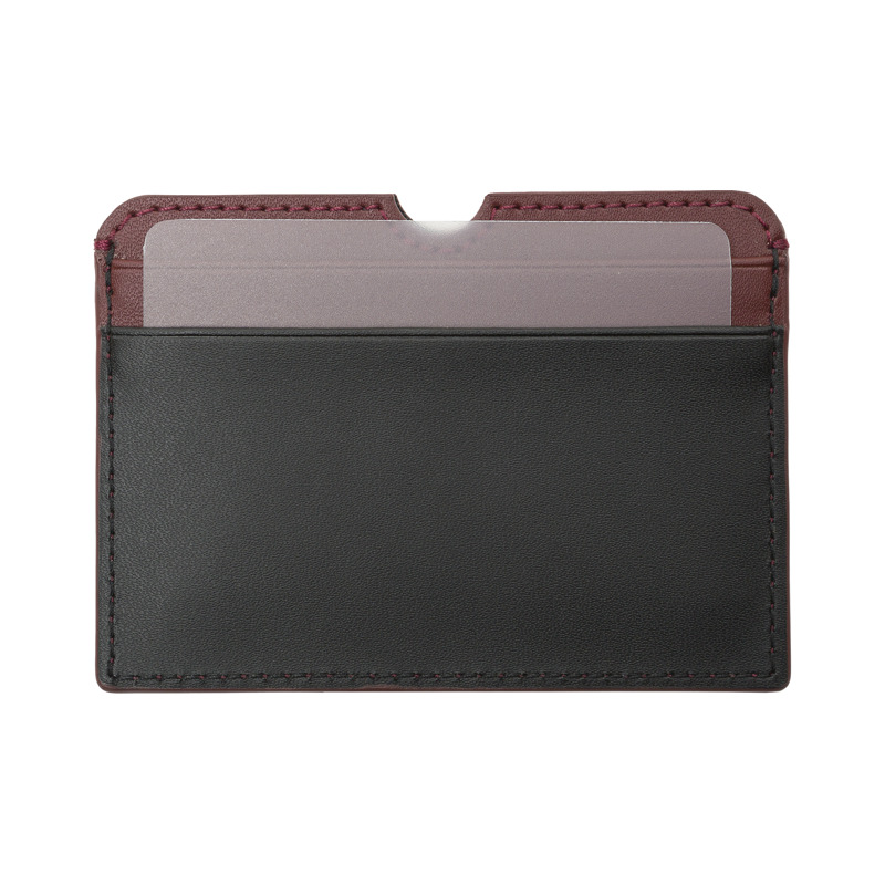 Camper Mosa - Wallets For Unisex - Burgundy, Black, Size , Smooth Leather