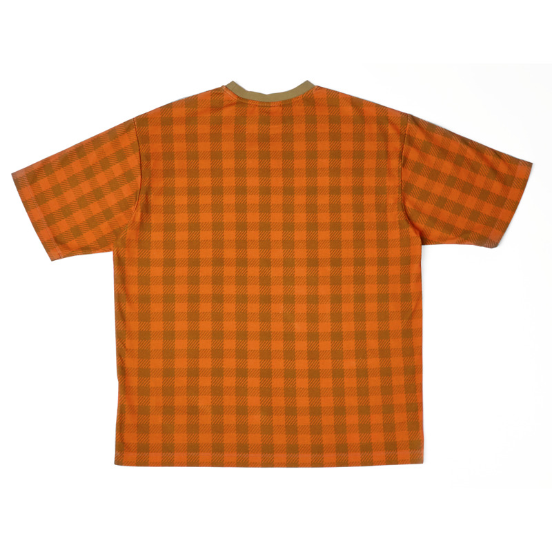 CAMPER  T-Shirt - Unisex Kleidung - Orange,Braun, Größe M, Textile