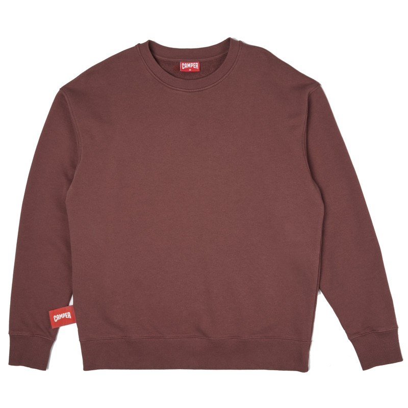 CAMPER Sweatshirt - Unisex Vêtement - Bourgogne, Taille XL, Tissu En Coton
