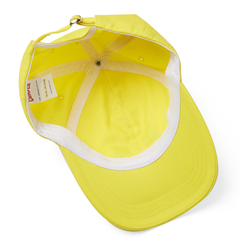 CAMPER Cap - Unisex Kleidung - Gelb, Größe L, Textile