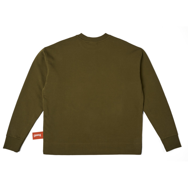 CAMPER Sweatshirt  - Unisex Vêtement - Vert, Taille XL, Tissu En Coton
