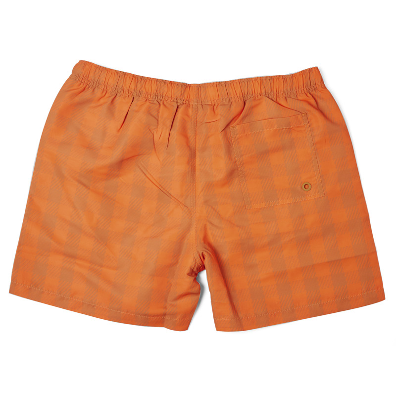 Camper  Shorts - Apparel For Unisex - Orange, Brown, Size , Cotton Fabric