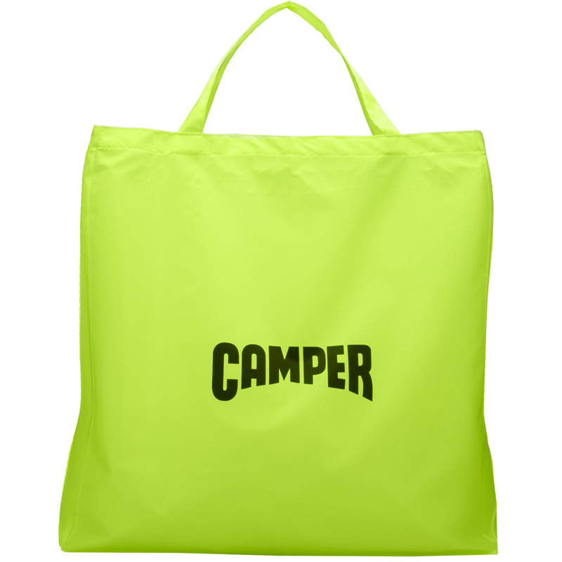 CAMPER Neon Shopping Bag - Unisex Shoulder Bags - Giallo, Taglia ,