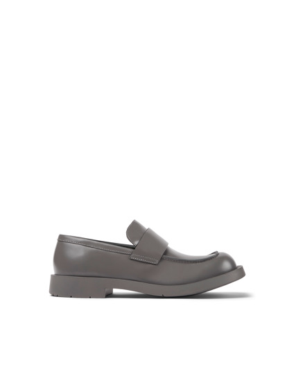 Neuman Grey Loafers for Unisex - Camper Shoes