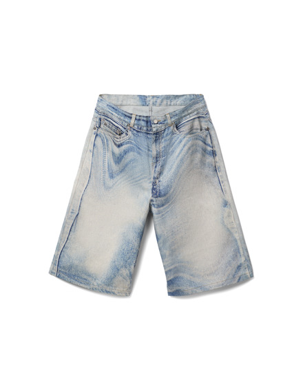 Camper Denim shorts AU00007-002 Apparel Women. Official Online 