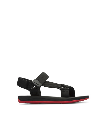 SLG Black Sandals for Men - Fall/Winter collection - Camper USA