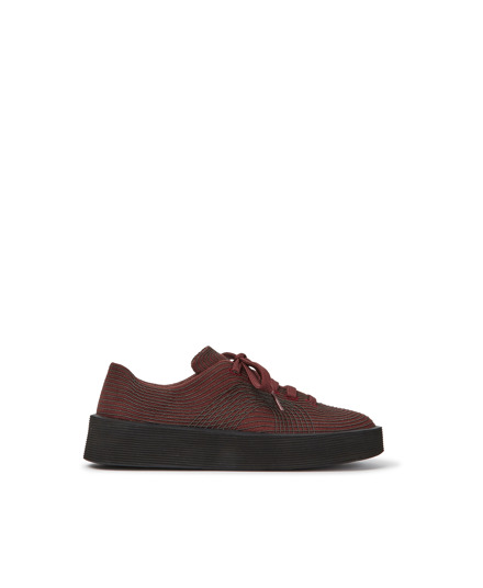 Courb Burgundy Sneakers for Women - Fall/Winter collection