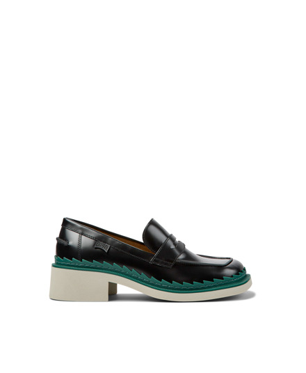 Taylor Black Loafers for Women - Fall/Winter collection - Camper USA