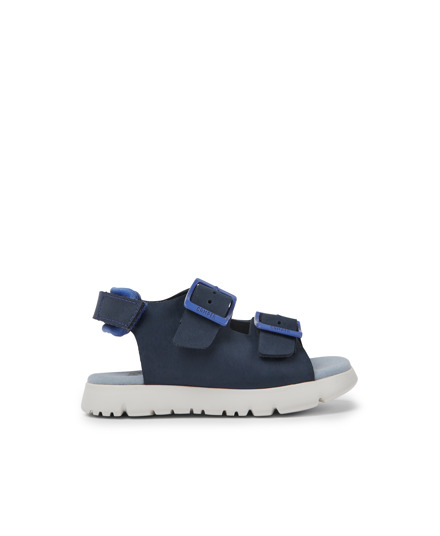 oruga Blue Sandals for Kids - Spring/Summer collection - Camper 