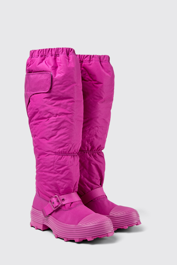 Traktori Bottes hautes matelassées violettes