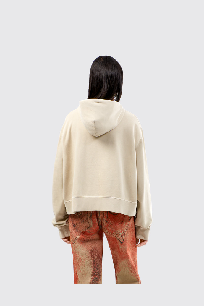 Hoodie Beige Organic Cotton Hoodie