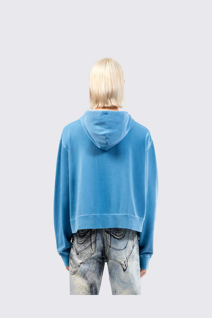 Hoodie Blue Organic Cotton Hoodie