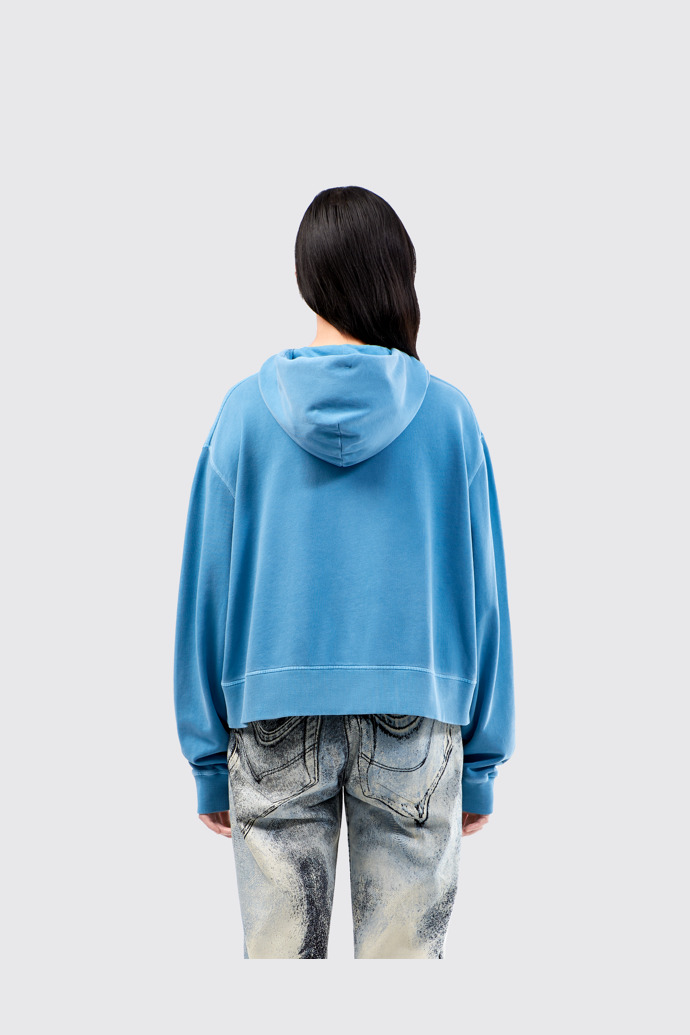 Hoodie Blue Organic Cotton Hoodie