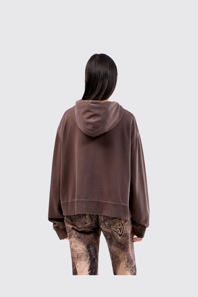 Hoodie Dusty Brown Organic Cotton Hoodie