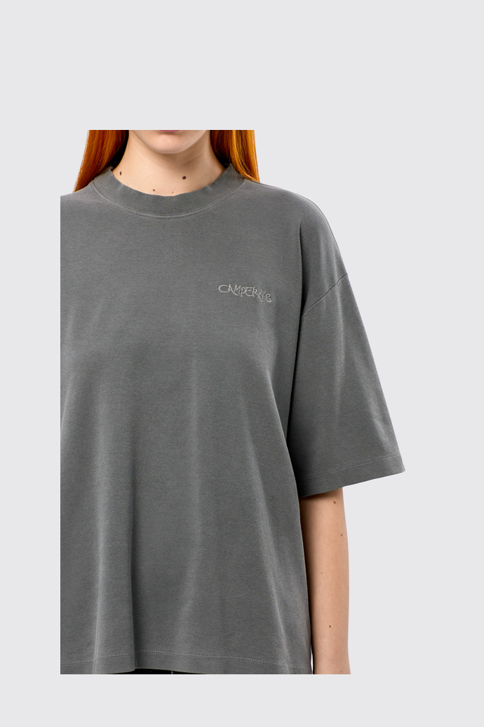 T-Shirt Gray Cotton T-shirt