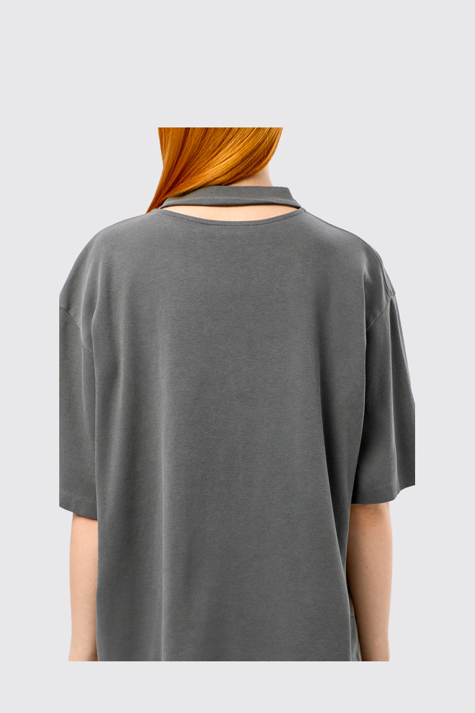 T-Shirt Gray Cotton T-shirt