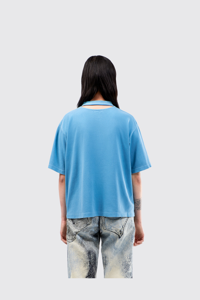 T-Shirt Blue Organic Cotton T-Shirt