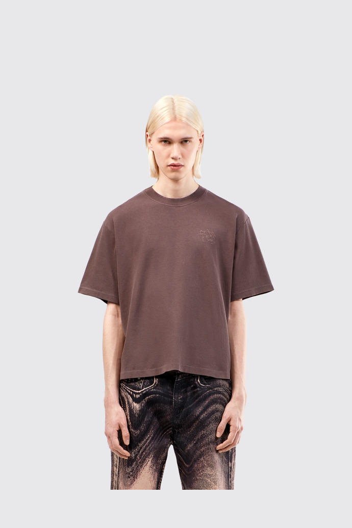 T-Shirt Dusty Brown Organic Cotton T-Shirt