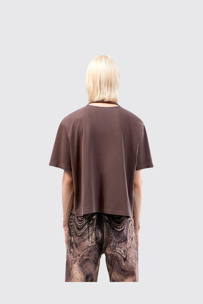 T-Shirt Dusty Brown Organic Cotton T-Shirt