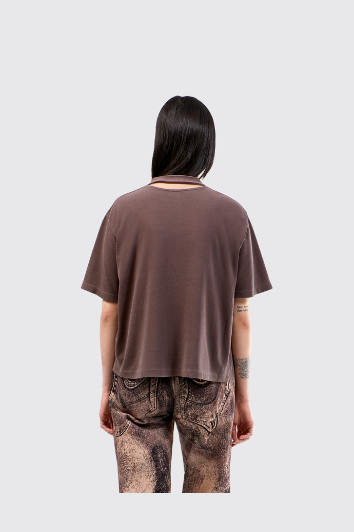 T-Shirt Dusty Brown Organic Cotton T-Shirt