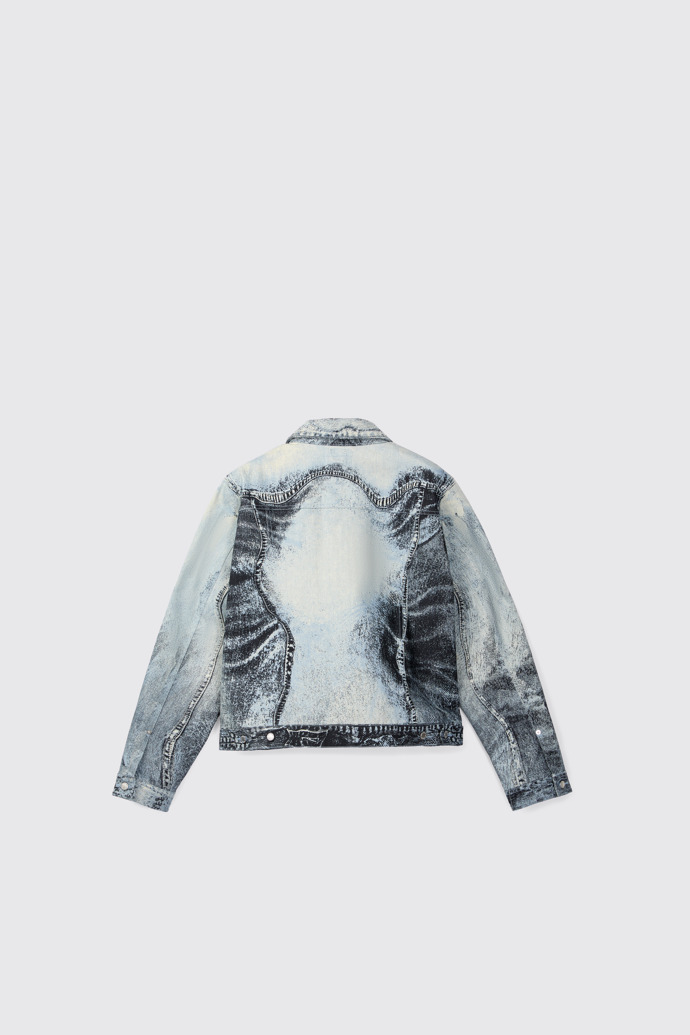 Denim Jacket Blauw-zwart spijkerjack