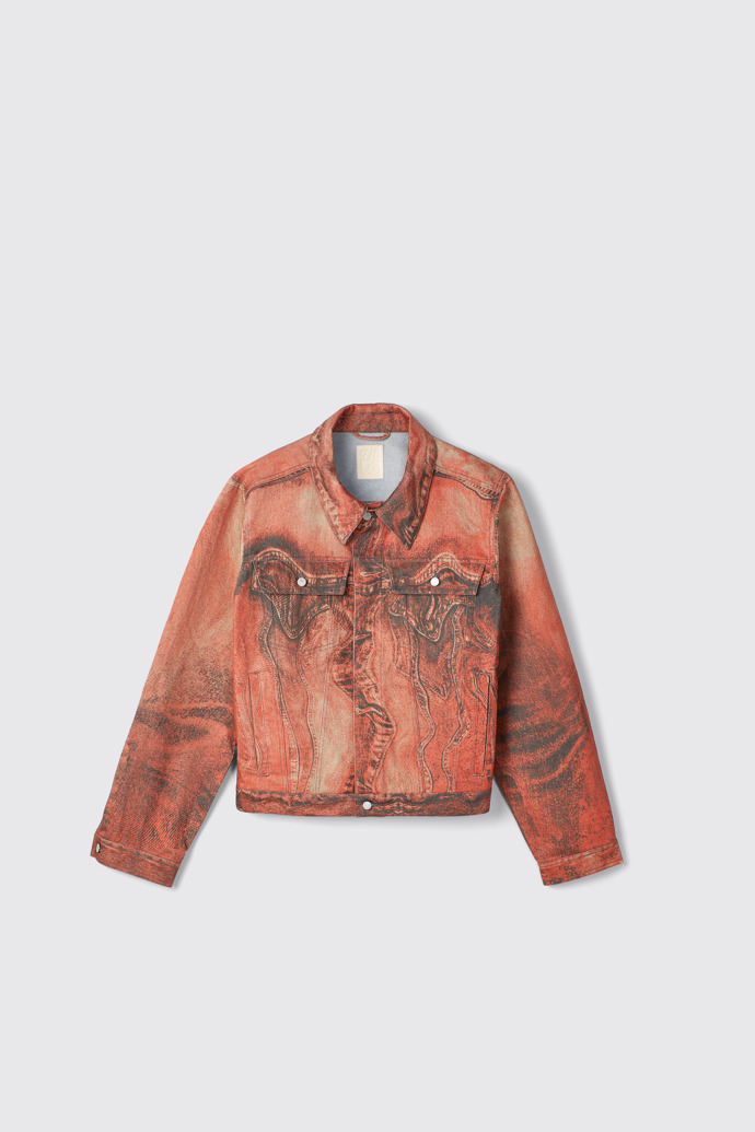 Denim Jacket Burnt Orange Jeansjacke