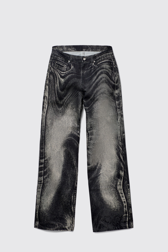 Denim Jeans Schwarz-Graue Jeans