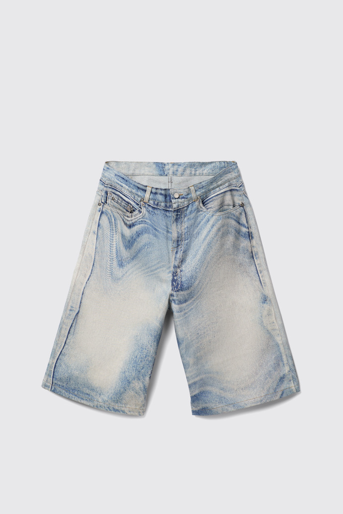 Denim Shorts Mehrfarbige Jeansshorts