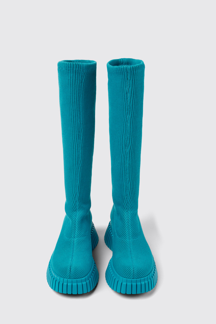 BCN TENCEL® Botas azules de tejido para mujer