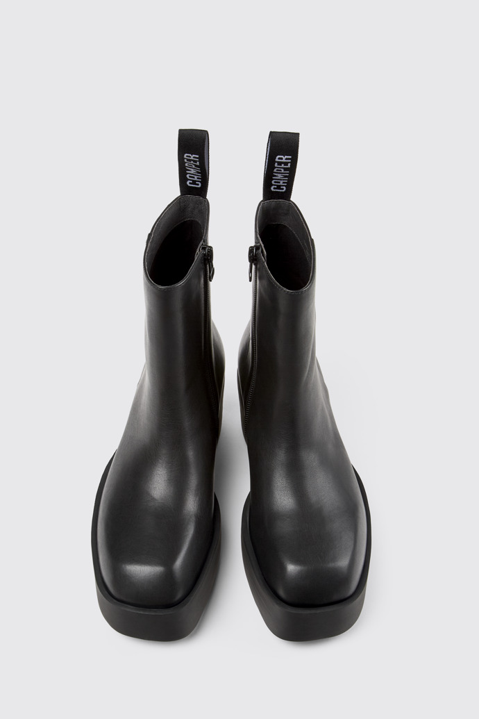 Billie Botas de piel negras para mujer