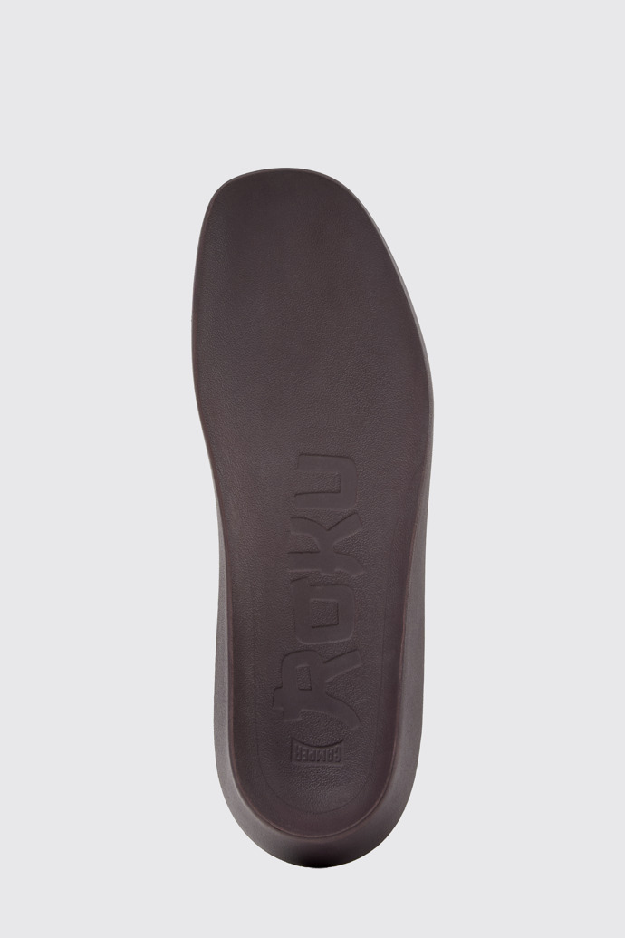 ROKU Footbeds 2 semelles intérieures bordeaux, pieds droit et gauche.