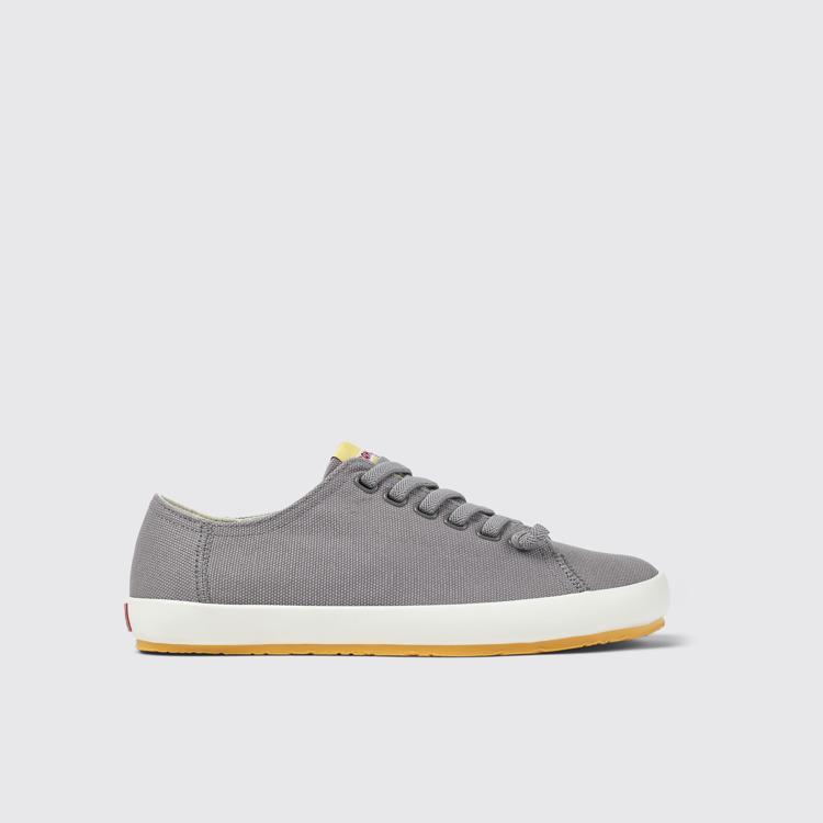 Peu Rambla Sneaker de tejido gris para hombre