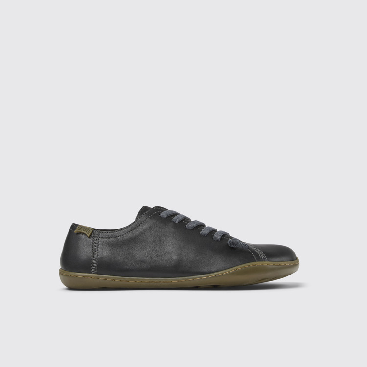 Side view of Peu Black Casual Shoes for Women