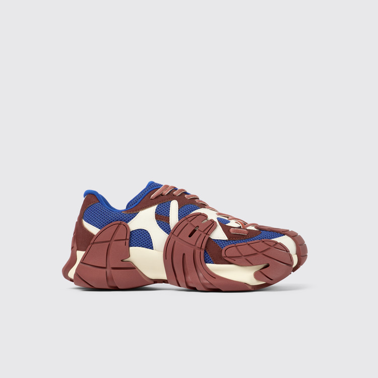 Side view of Tormenta Multicolored Textile Sneaker