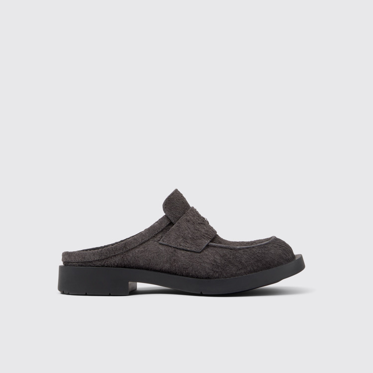 MIL 1978 Grijze nubuck slipper-loafer